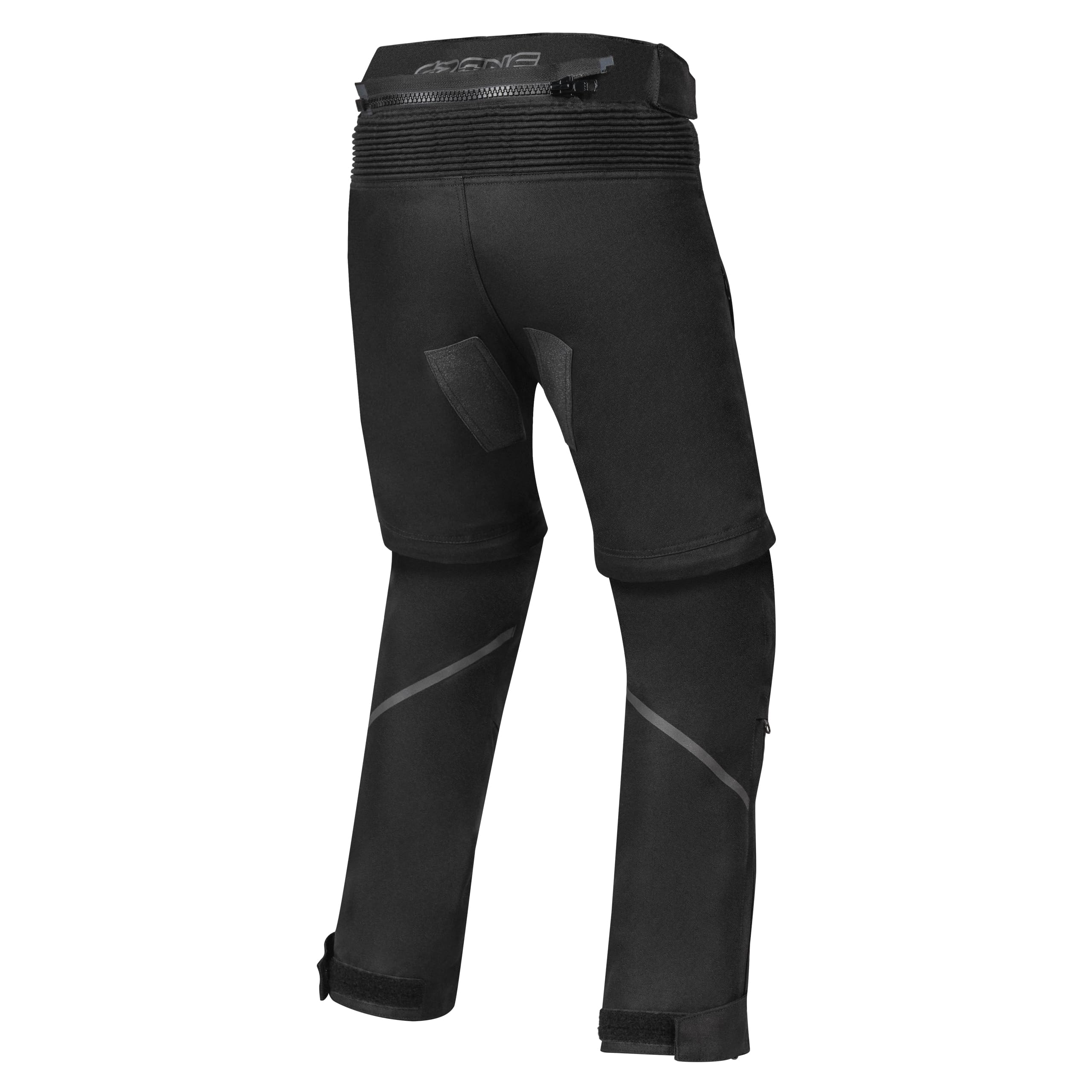 OZONE MOTO Union Junior Pantalon de Moto Enfant | Textiles | Protecteurs de Genou Niveau 1 | Membrane Intégrée | Possibilité d'extension de Jambe | 2 Canaux de Ventilation | 3 Tailles