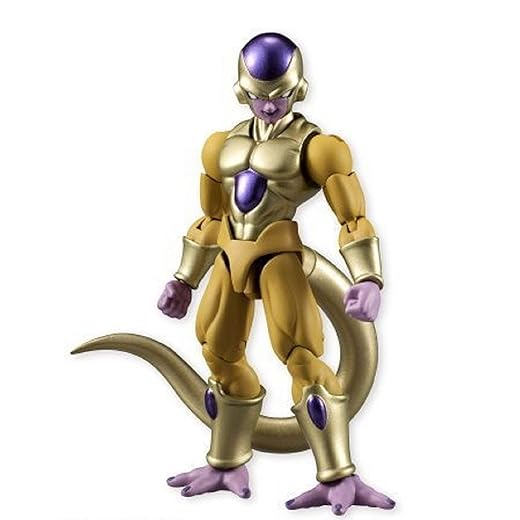 Bandai Shokugan Shodo Dragon Ball Z Golden Frieza Action Figure by Bandai Shokugan