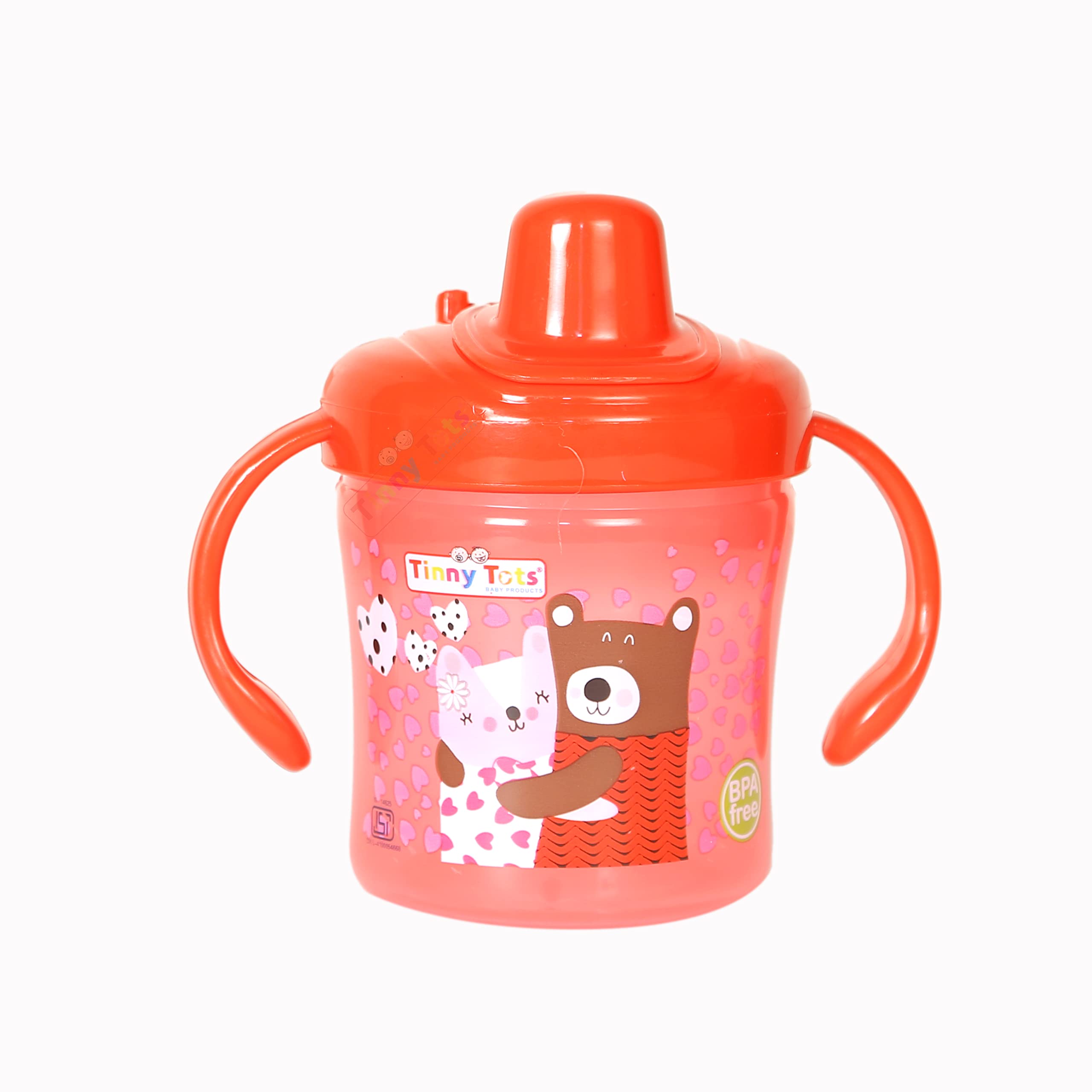 Baby Sipper Bottle Cup/Mug Learning Unbreakable Sippy BPA Free Anti Spill Sippy Cup Dust-Proof Sippy Cup with Twin Handles Sipper for Toddlers/Infants/Babies (RED, 125 ML)-image-28