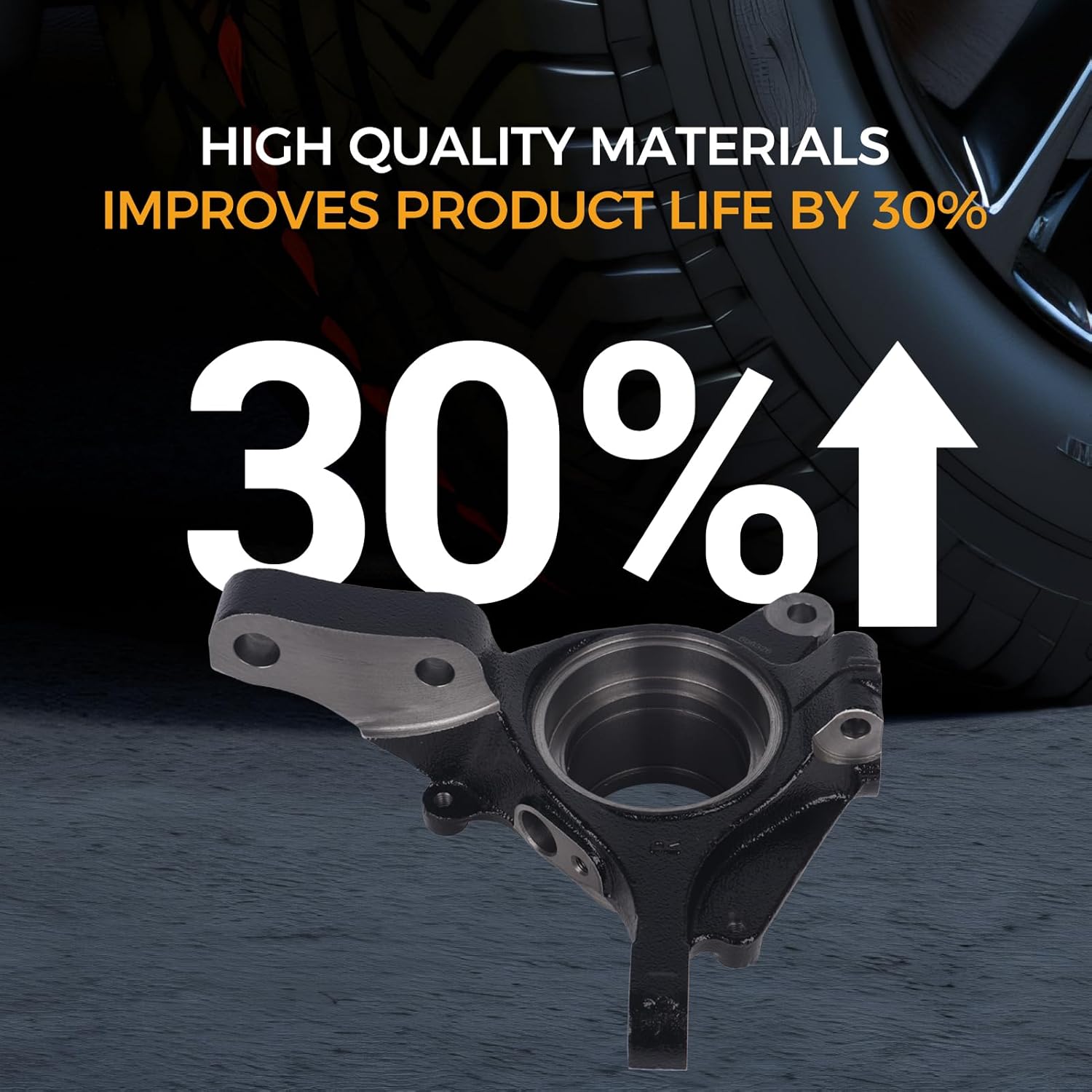 PAROD Steering Knuckle Assembly Fit for Subaru Baja 2003-2006, Forester 2003-2008, Impreza 2000-2007, Legacy/Outback 2000-2004 Front Left&Right Replace#698327 698326 - Image 5