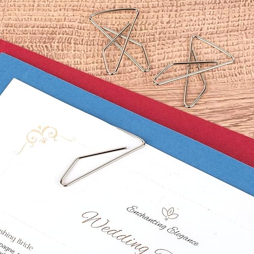 Miniatura 10 de ACCO Ideal - Abrazadera de papel (abrazadera de mariposa), acabado liso, tamaño n. 1 (grande), 12caja (A7072610) (paquete de 2)