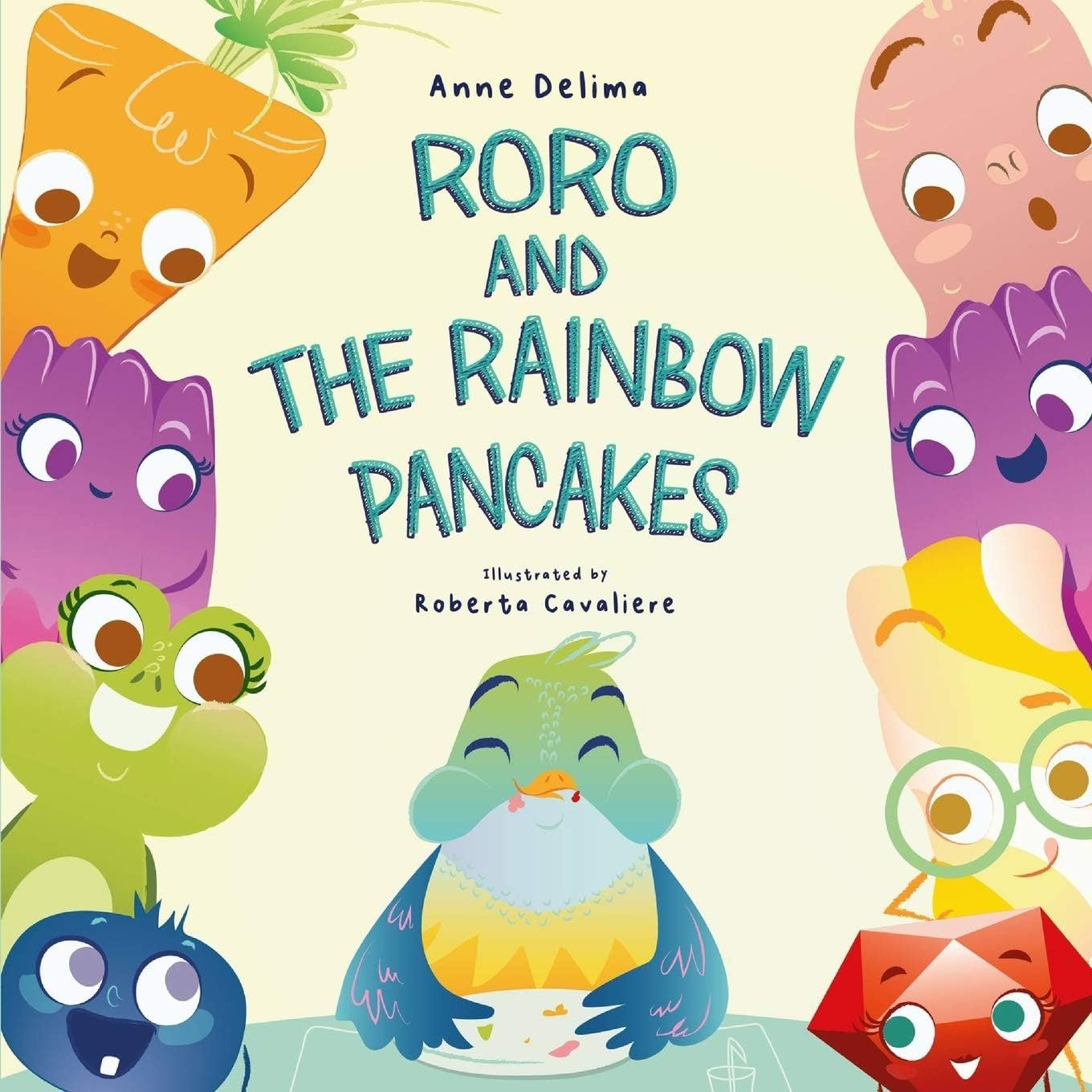 Roro and the rainbow pancakes