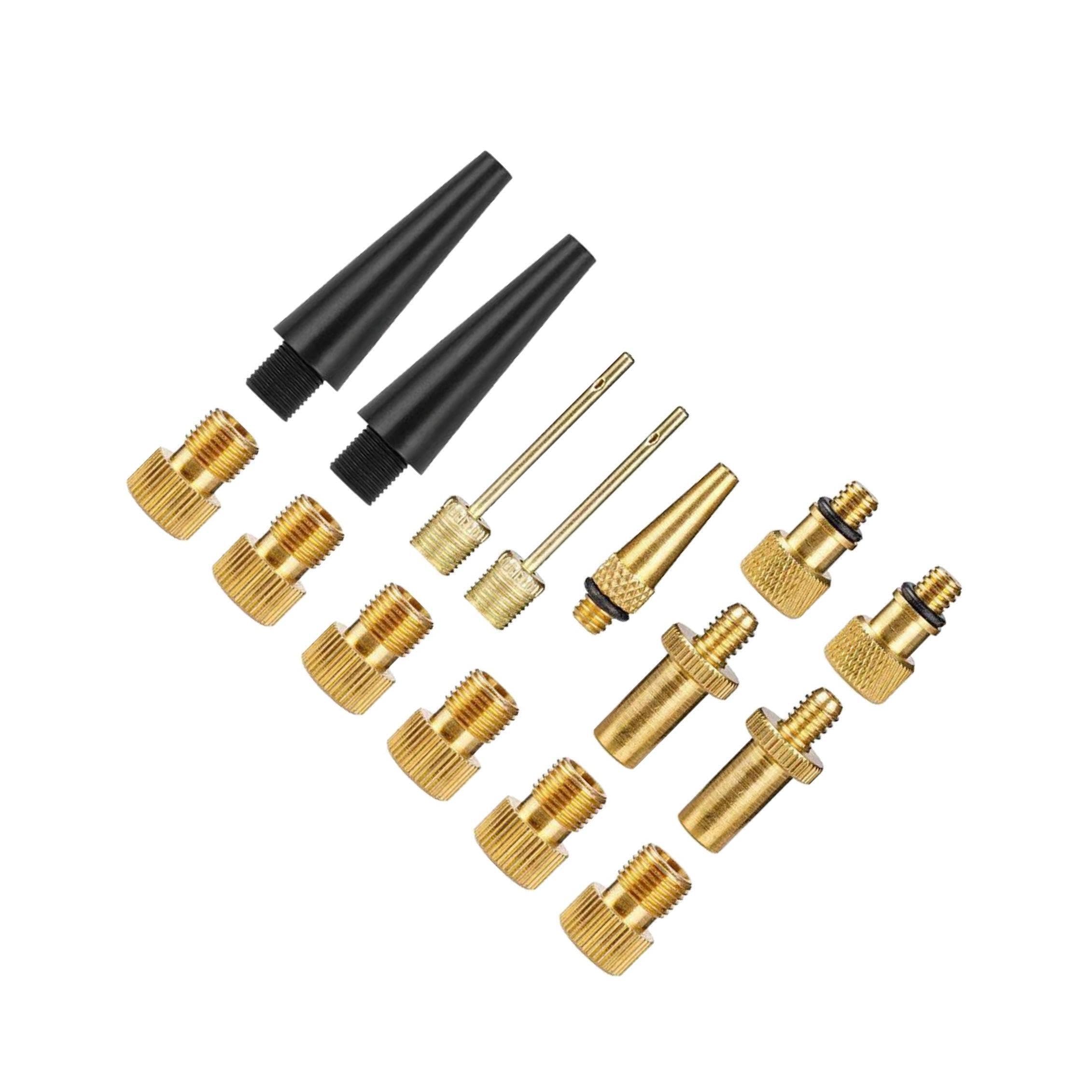 Adaptateur De Valve Pour Pneu Vélo – 4 Accessoires Compresseur, Gonfleur Universel Pour Ballons, Bouées Et Jouets Gonflables