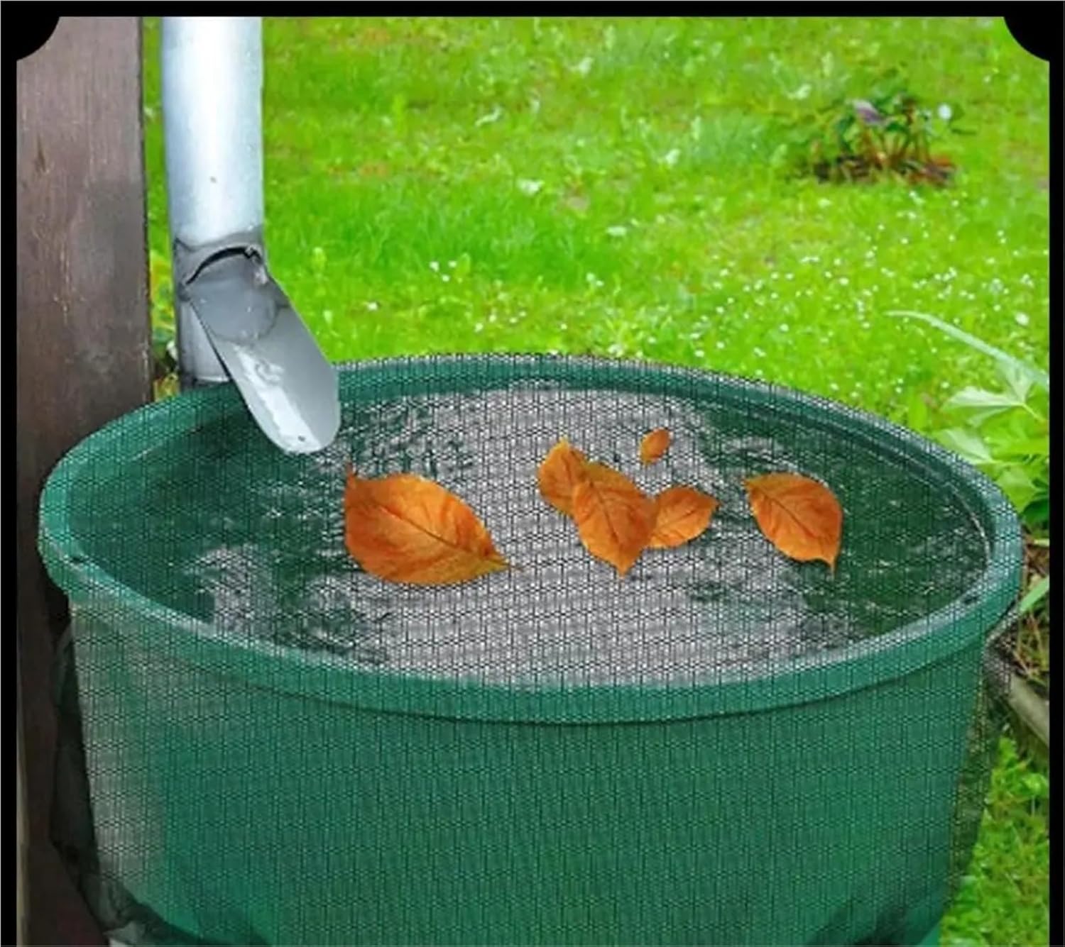 Rain Barrel Mesh Cover Safe Mesh Cover Netting for Rain Barrels Water Collection Buckets Tank Protection Lid Collect Tool