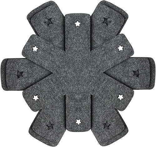 Juego de 12 y 3 protectores de ollas y sartenes juego de 12 y 3 tamaños diferentes juego de protectores de ollas para proteger y separar ollas y