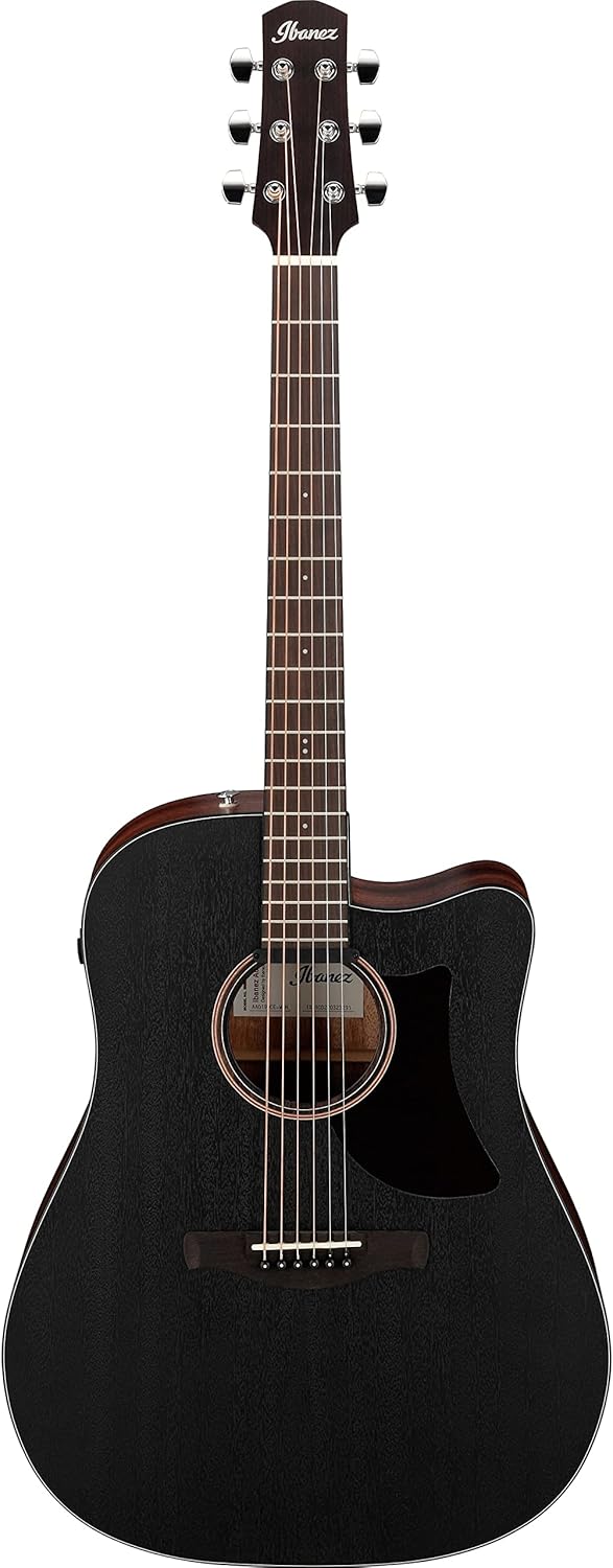 Ibanez AAD190CEWKH Advanced Acoustic-electric Guitar - Weathered Black
