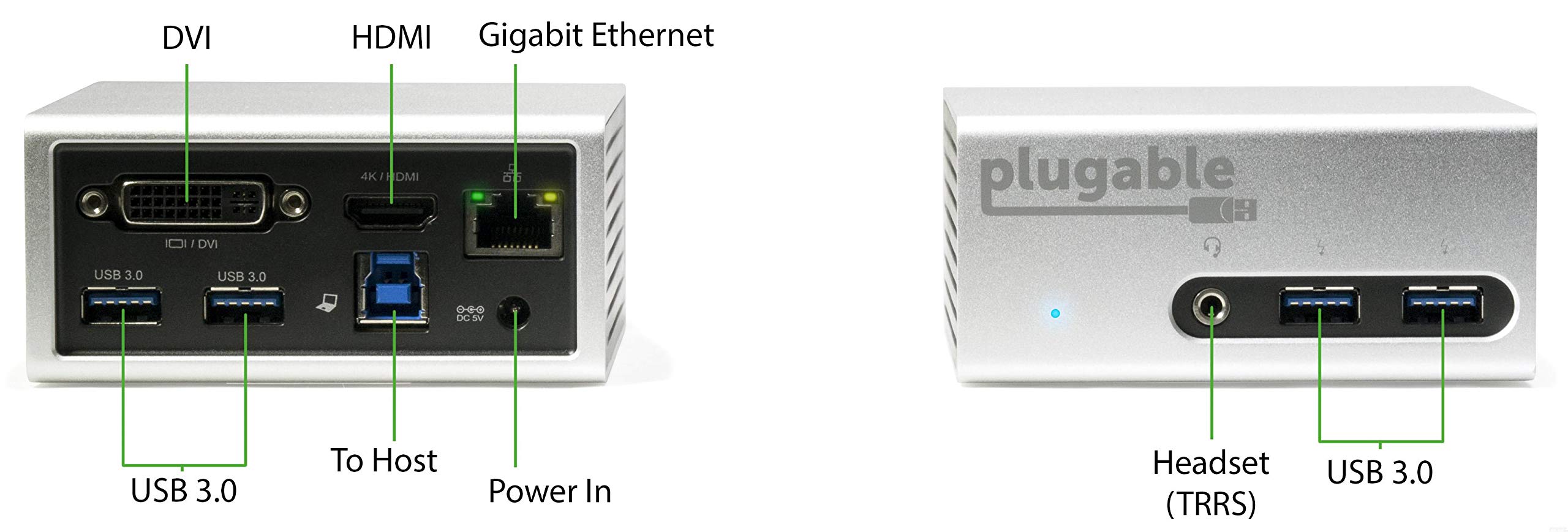 Amazon | Plugable USB 3.0 ドッキングステーション Windows 用