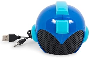 Mega Man Amiibo: Helmet-Shaped Speaker