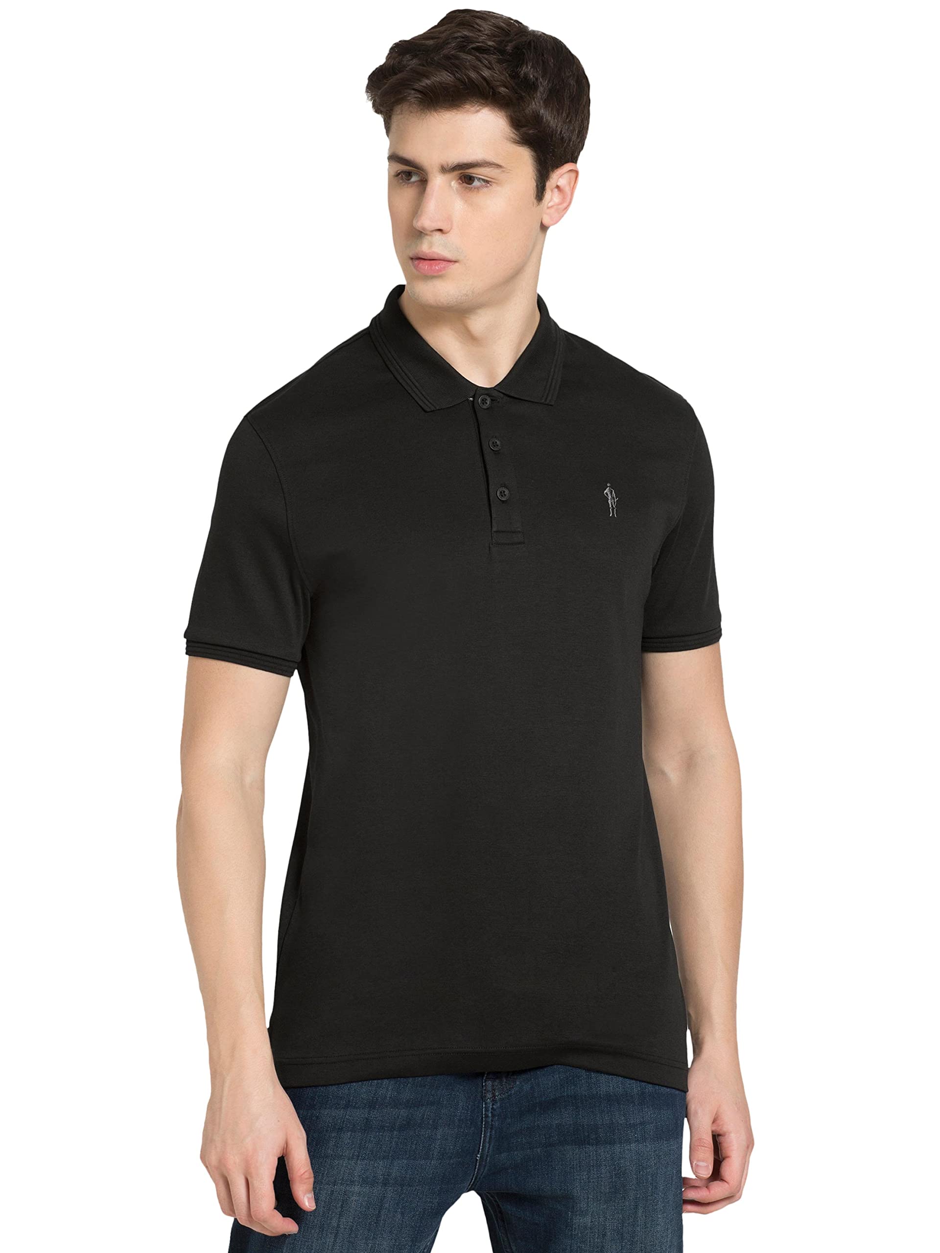 Jockey 3912 Mens Super Combed Cotton Rich Regular Fit Solid