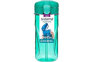 Sistema Quick Flip Tritan Bottle: Reusable and Leak-Proof Drinking Solution