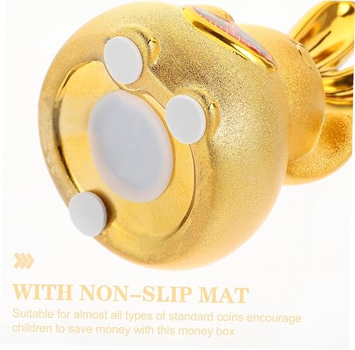 Miniatura 3 de HONMEET Hucha Conejo 2023 Zodiaco Chino Conejo Animales Banco de Dinero Alcancias De Dinero para Niños Kidcraft