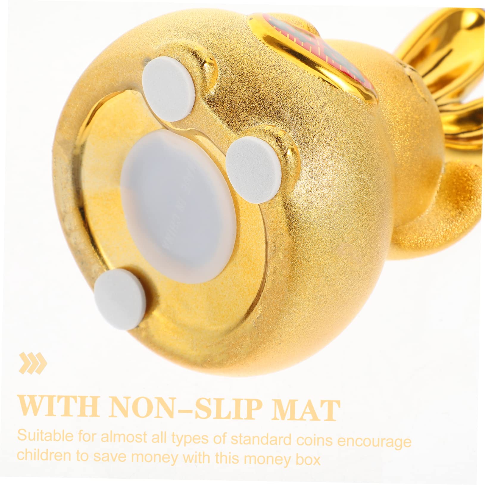 VICASKY 3pièces Forme De Lapin Doré à Décorative pour Adultes pour Et Accessoire De Bureau Et