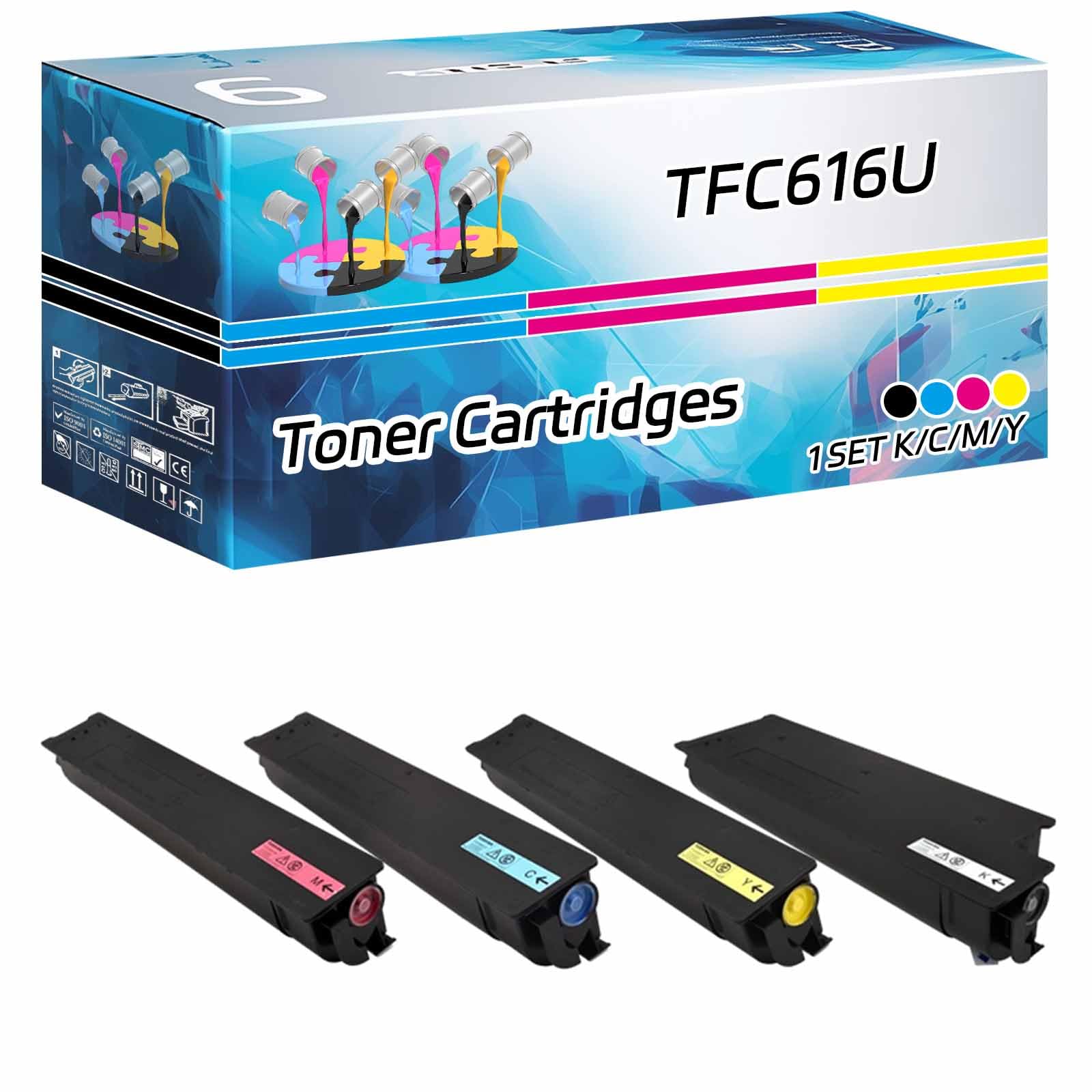 Amazon.com: TONERC TFC616U Toner Cartridges Compatible for