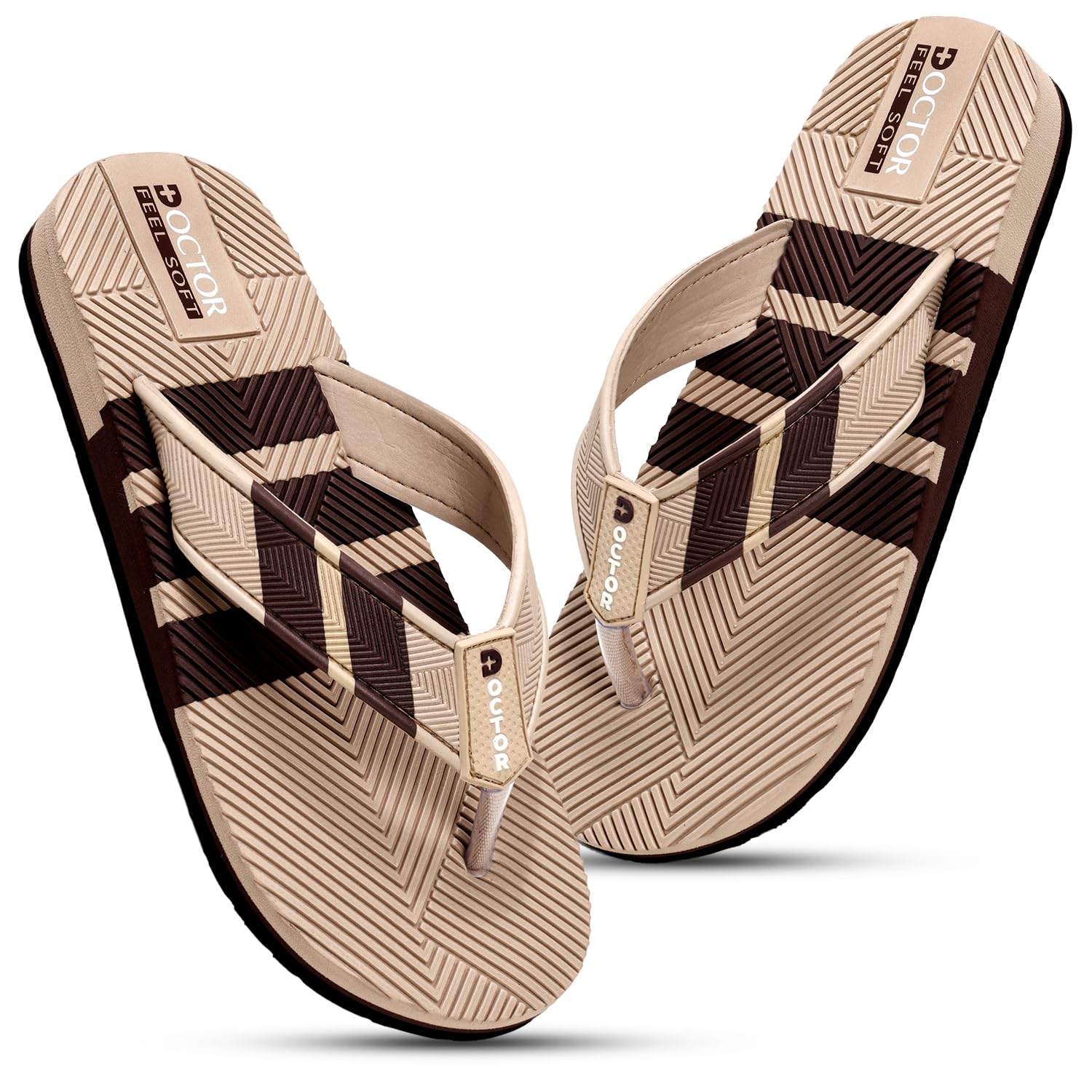 Men Stylish Thong Slippers with Textured Anti-Slip Sole, Comfortable Cushioned Footbed, Lightweight Everyday Wear Slippers for Indoor and Outdoor Use-image-27
