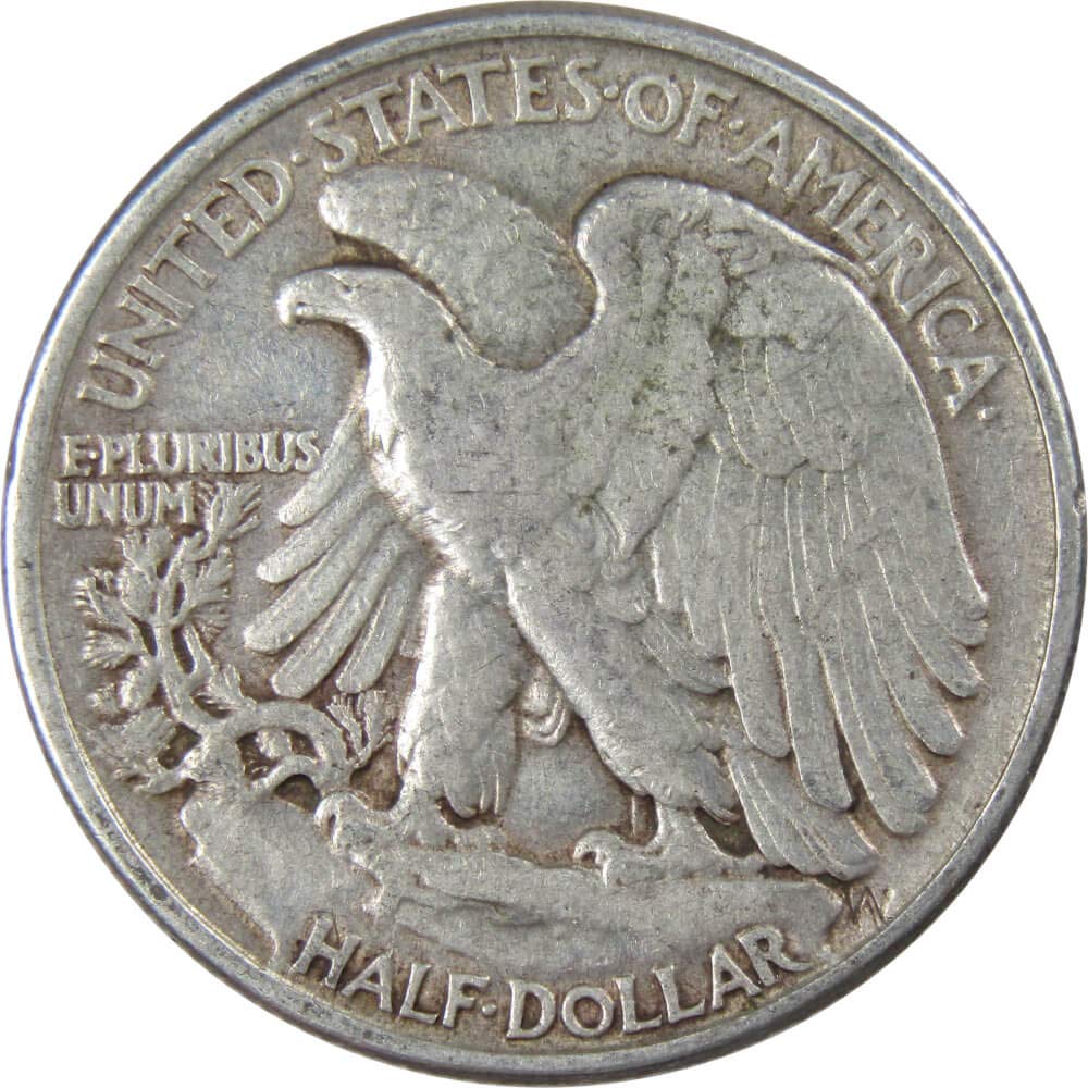 1942 Liberty Walking Half Dollar VF Very Fine 90% Silver 50c US