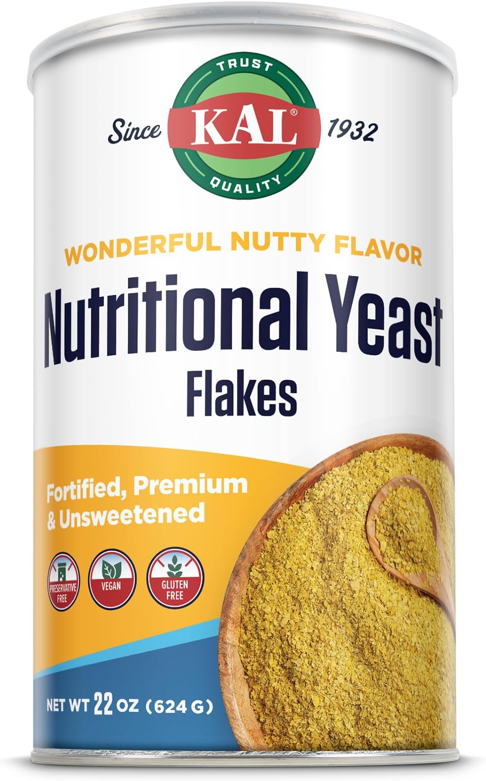 Kal - Nutritional Yeast Flakes 22 Oz.