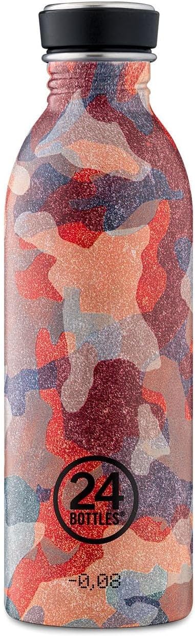 24 Count - Urban Bottle 0.5L - Camo Coral (24B98)