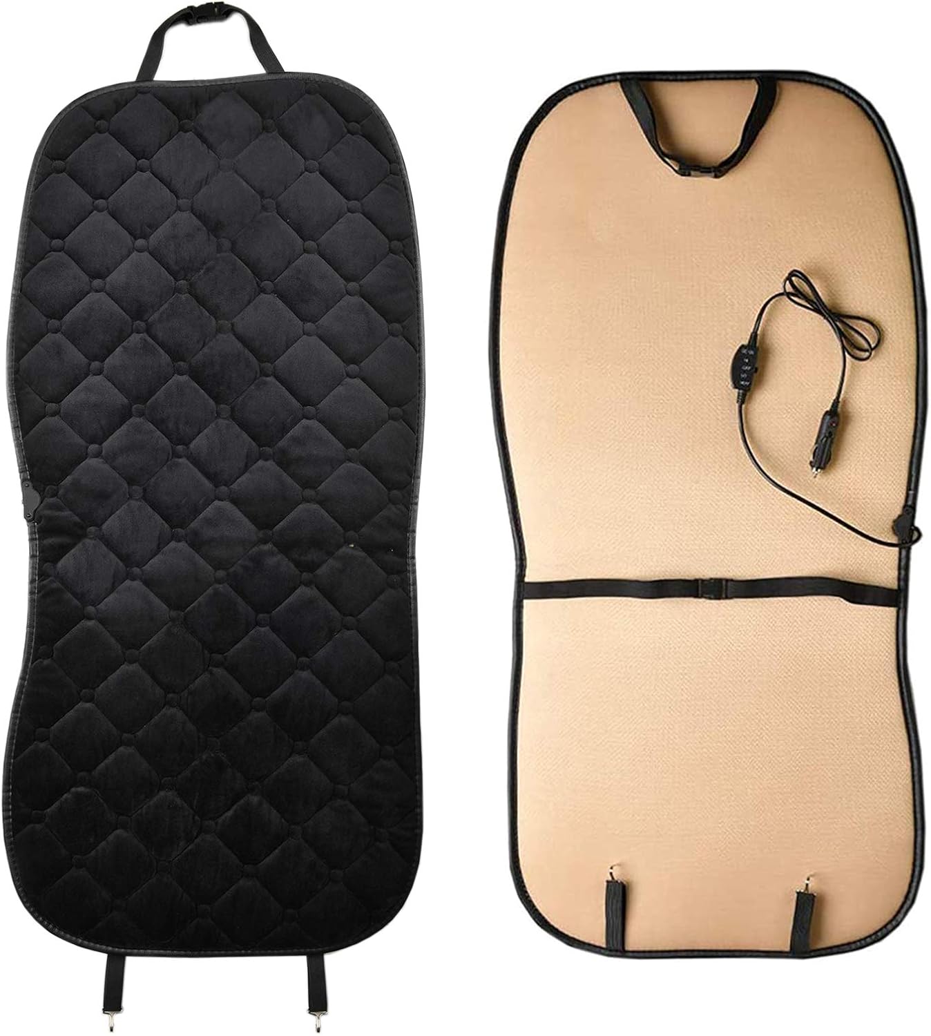 Sunny color 12V Seat Cushion for Full Back and Seat : Automotive