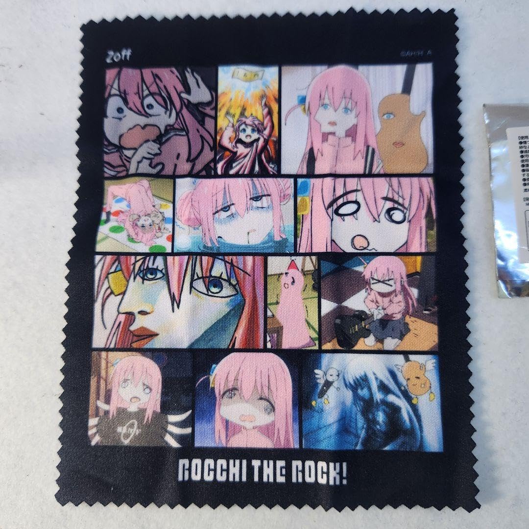 Amazon.co.jp: ぼっちざろっく Zoff限定メガネ拭き クリーナークロス