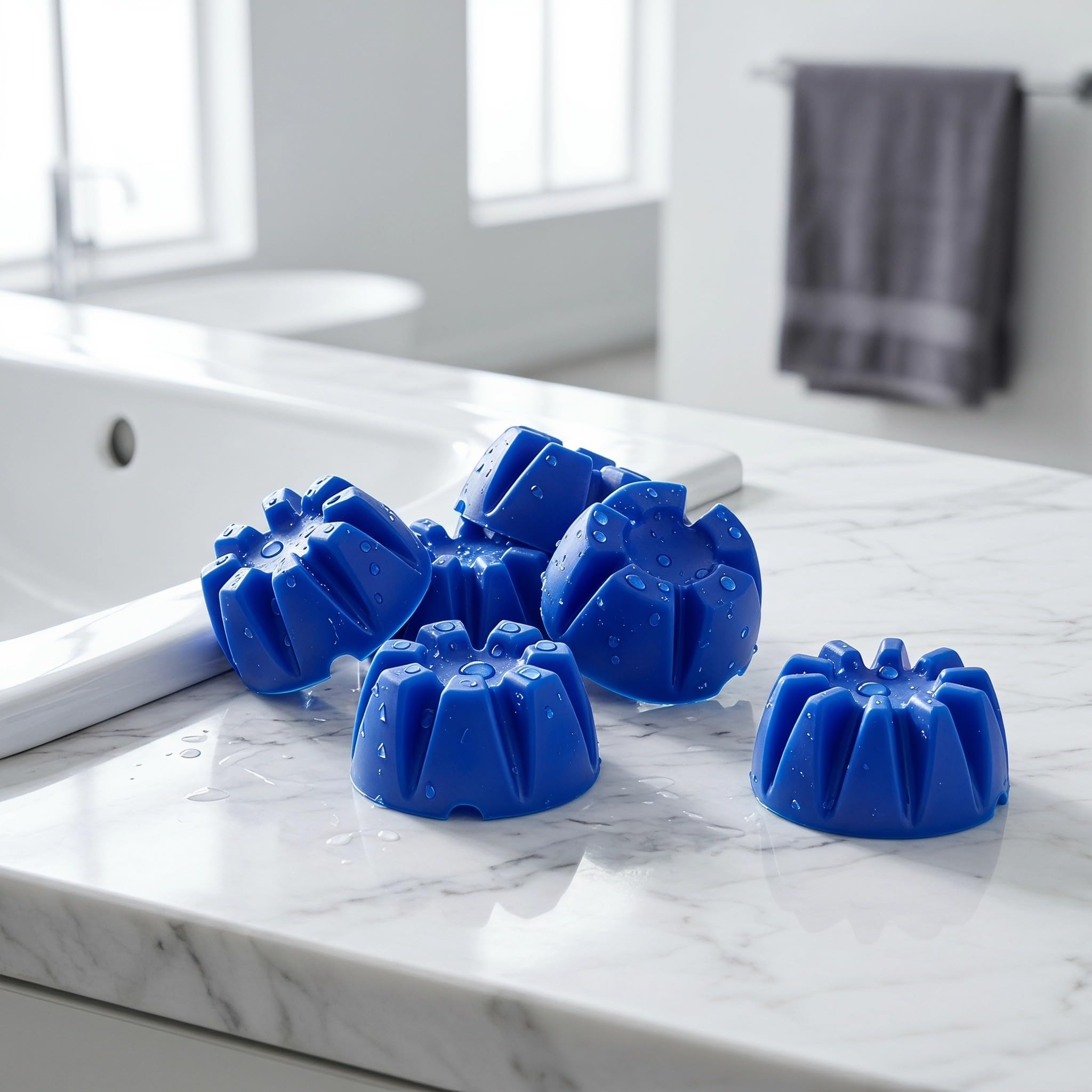 Zerodeko Set di 6 Bicchieri per versare la Pittura a Forma di Fiore, con