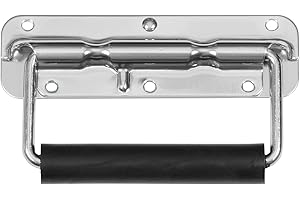 Reliable Hardware Company Spring-Loaded Surface Mount Carrying Handle with Rubber Grip