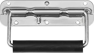 Reliable Hardware Company RH-0532F-A Spring Loaded Surface Mount Handle with Rubber Grip, Zinc