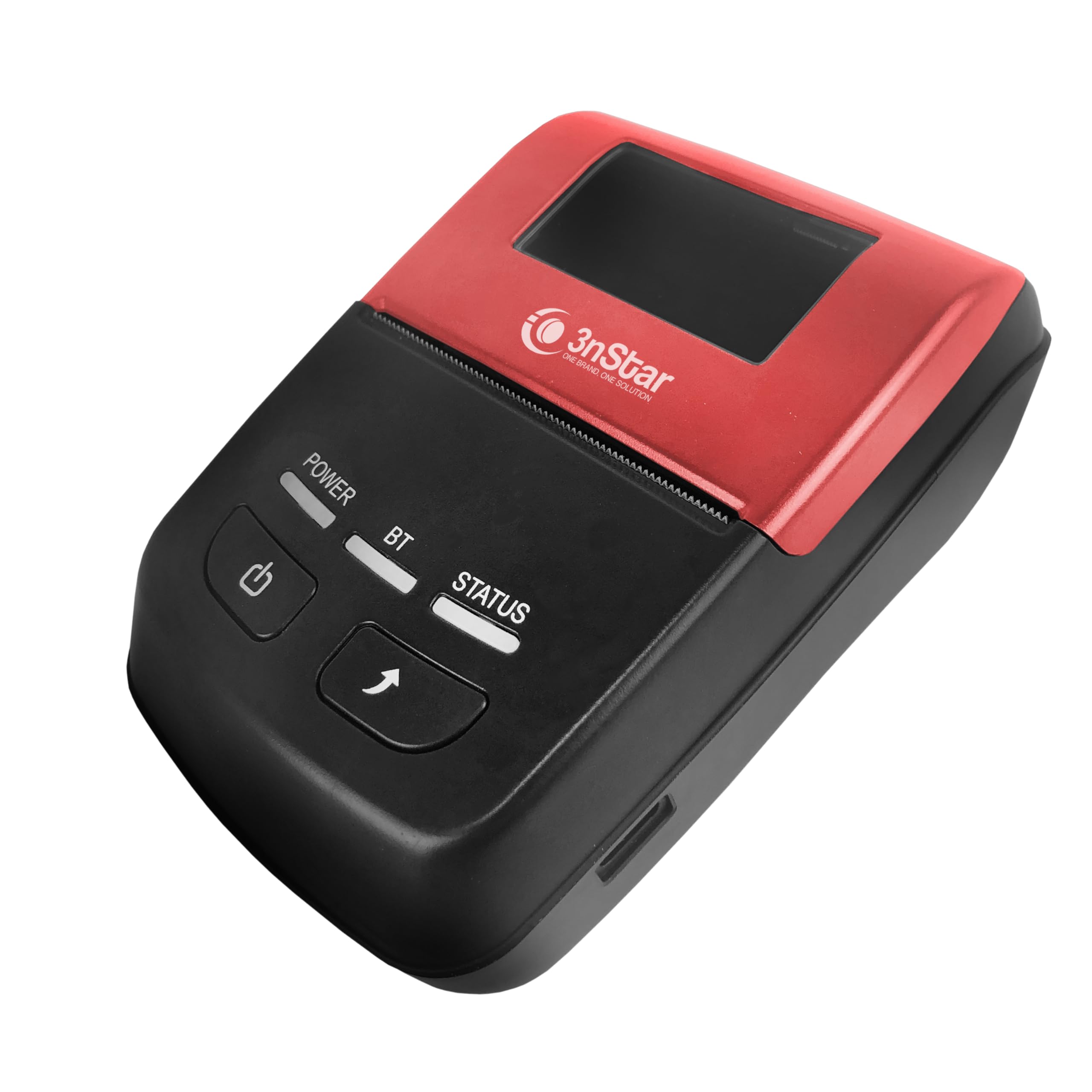 3nStar 58mm (2") Portable Direct Thermal Receipt Printer Bluetooth/USB, ESC/POS - PPT205BT