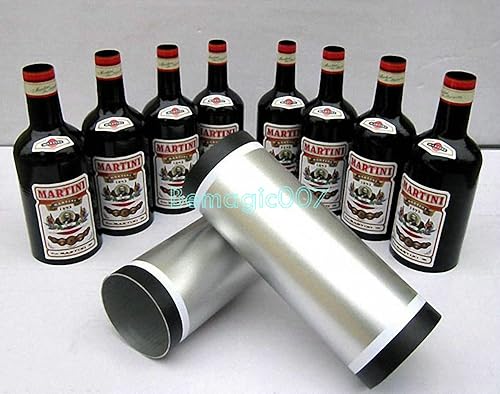 Botellas multiplicadoras negras 8 botellas