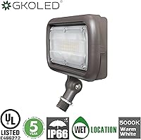 Vista 3 de LED FLOOD LIGHTS SERIES reflectores LED, GKOFD30W27V50KBDB77, 30.00watts, 120.00 volts