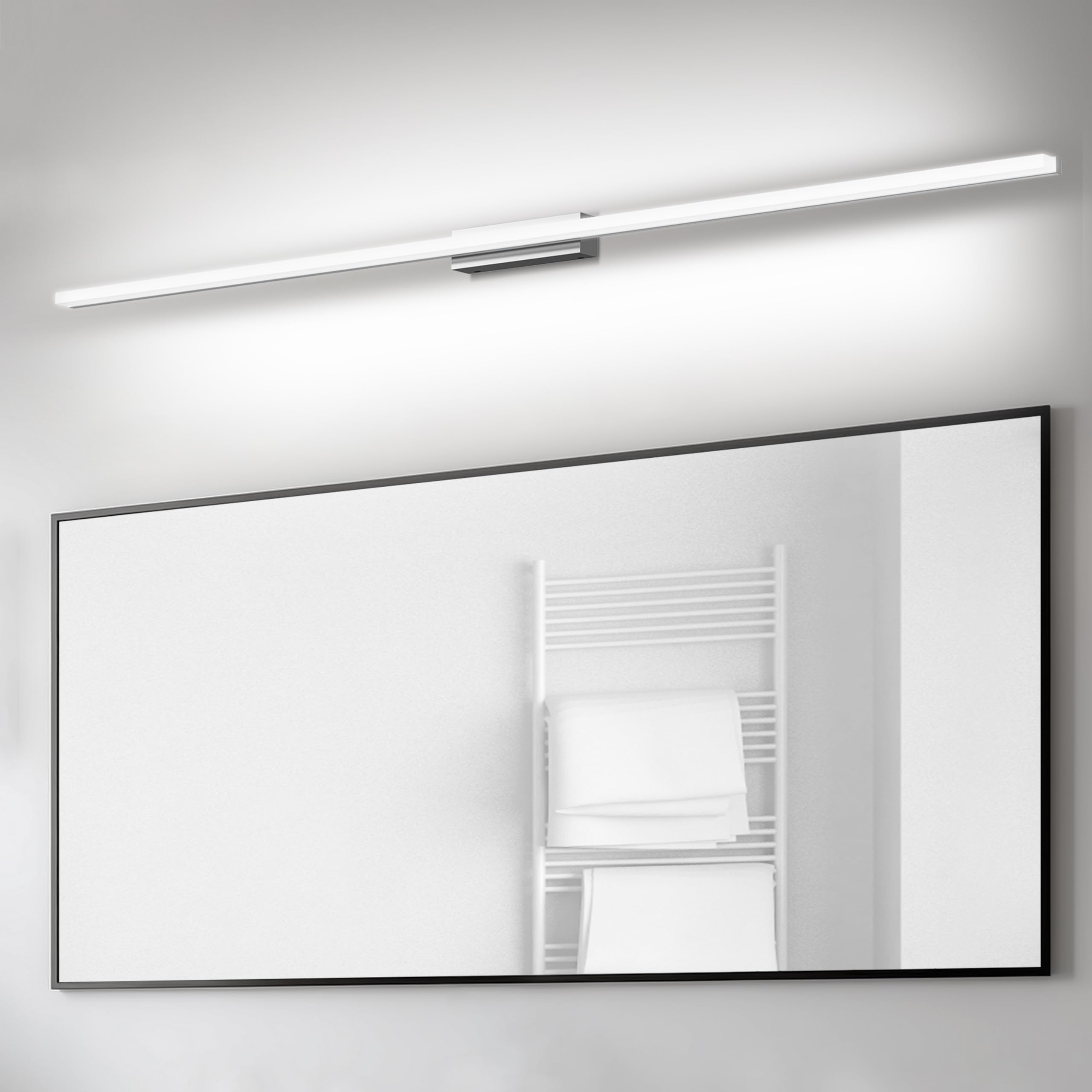 LED Spiegelleuchte Badezimmer 150CM IP44 Kaltes Weiß 6000K 36W Wandleuchte