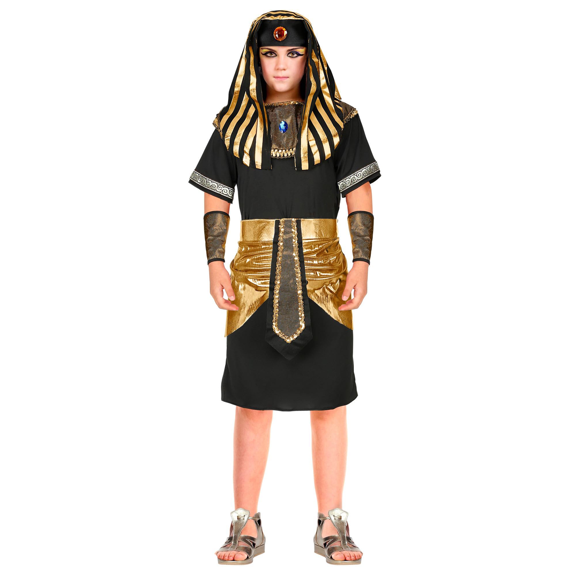 Widmann 08118 kids costume pharaoh, Multicolour, 158