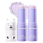 THESAEM Iceland Hydrating Peptide Eye Stick 0.38 oz 2 Pack - Elasticity, Cooling, Moisturizing Eye Balm for Loose Skin - Under Eye Treatment - Balm to Smooth Skin Texture - Daisy Flower Scent