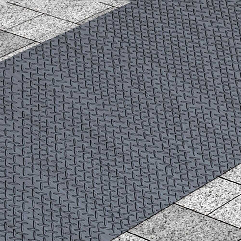 Rampa para silla de ruedas, rampa de umbral de puerta duradera para un fácil acceso, rampa de bordillo para caminantes y scooters, ideal para puertas y aceras