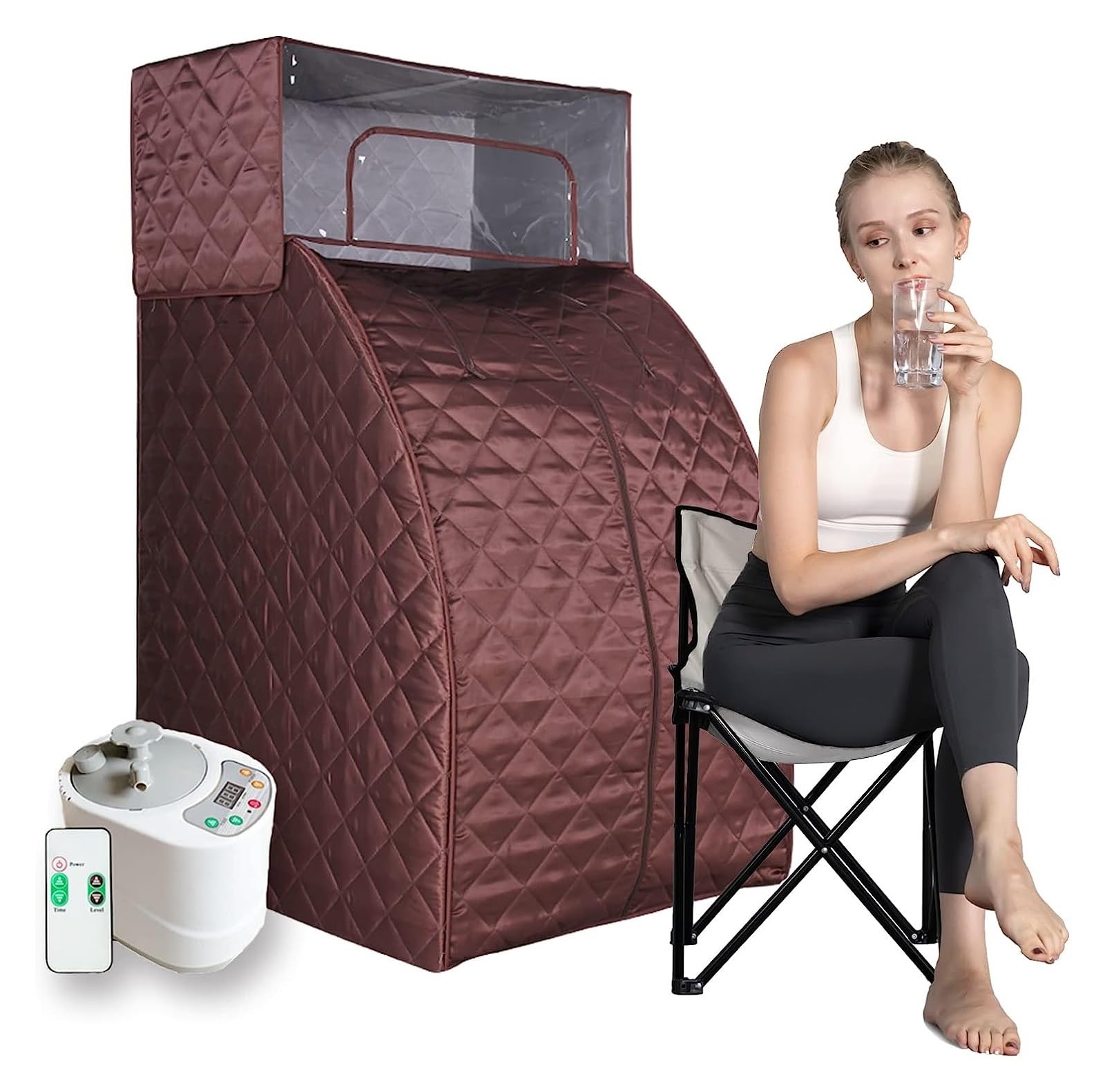 Koc do sauny, sauna, przenośna sauna do domu, Przenośny namiot do sauny, składany mini mokry pokój z sauną parową, całe ciało do terapii reneracyjnej Detox Przenośna konstrukcja do relaksu