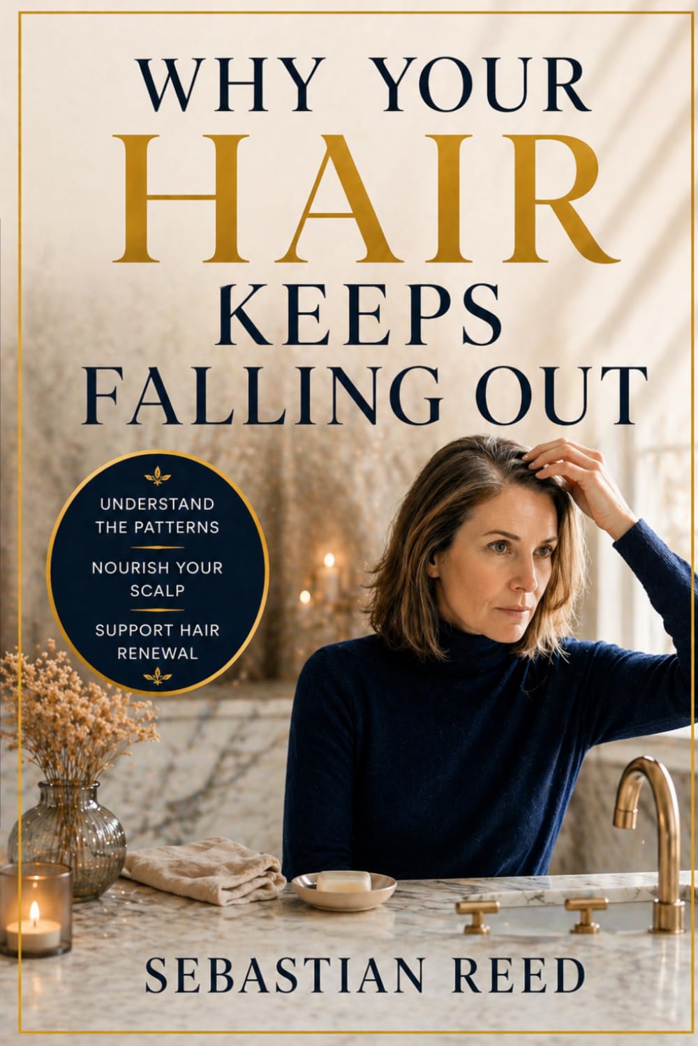 Why Your Hair Keeps Falling Out: A Woman’s Guide to Thinning Hair, Scalp Stress, Dandruff, and Herbal Recovery