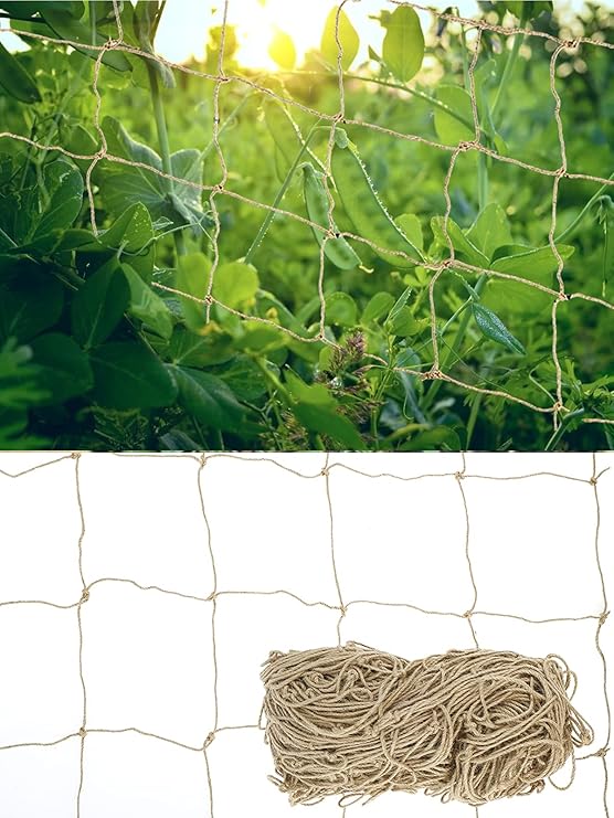Jute Twine Trellis Netting Heavy Duty Climbing Plant