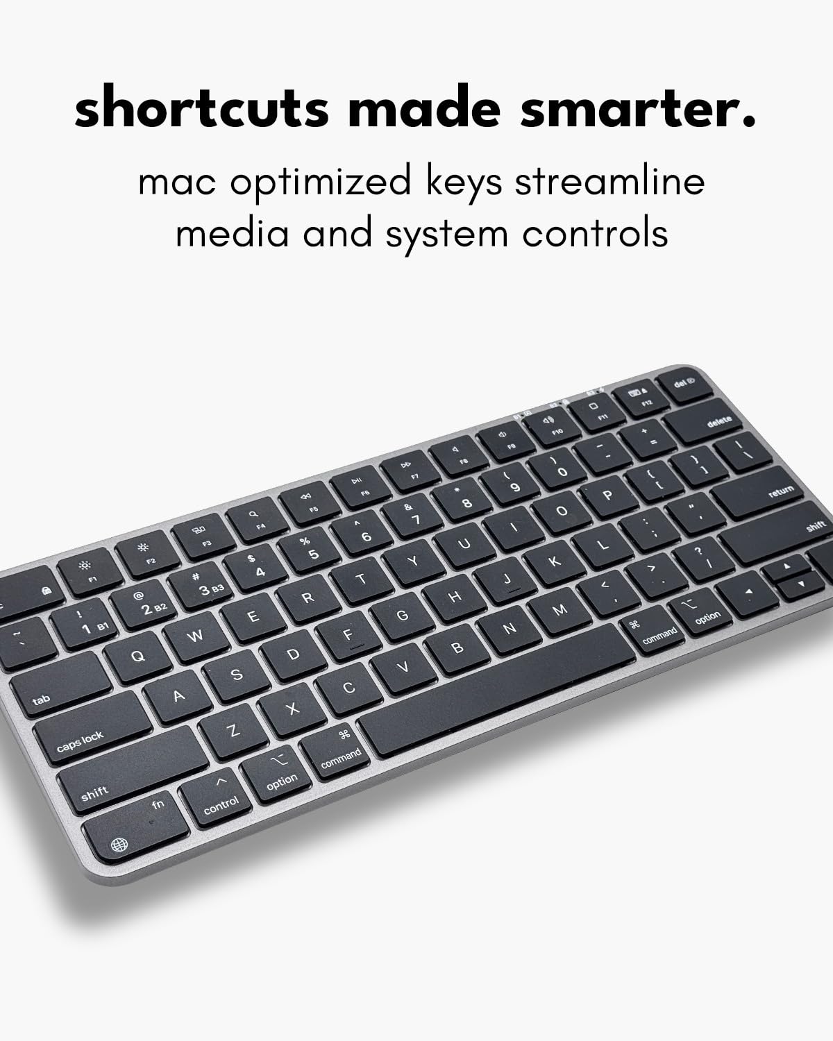 Macally Teclado e mouse sem fio Apple para Mac – modo duplo