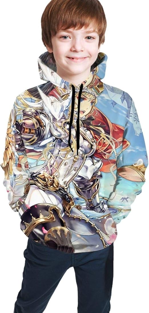 Teen Hoodie Boys and Girls Pullover Sweatshirt Warm and Comfortable