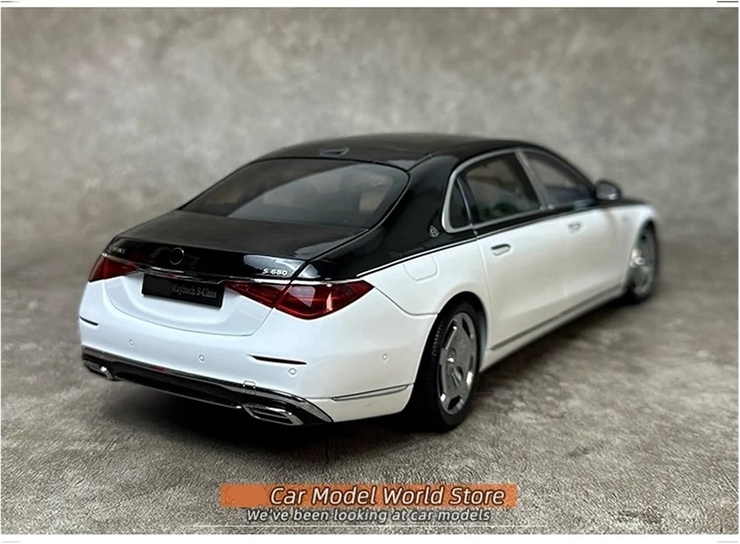 1:18 for S-Class S680 2021 Car Model Company Gift Display(No Box)