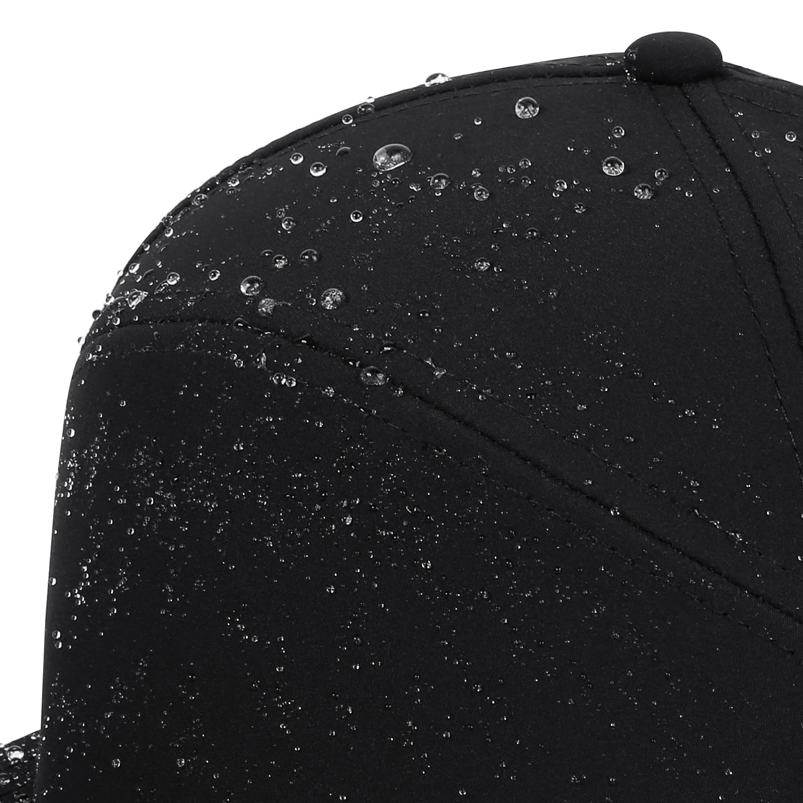 Casquette de baseball à séchage rapide à bord plat Snapback Chapeau de protection contre le soleil et la pluie Chapeau de golf pour homme et femme