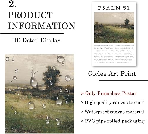 Vista 116 de Arte de pared de acuarela de Jesús, pintura en lienzo cristiano, imágenes de las Escrituras, decoración de pared, póster con versículos bíblicos