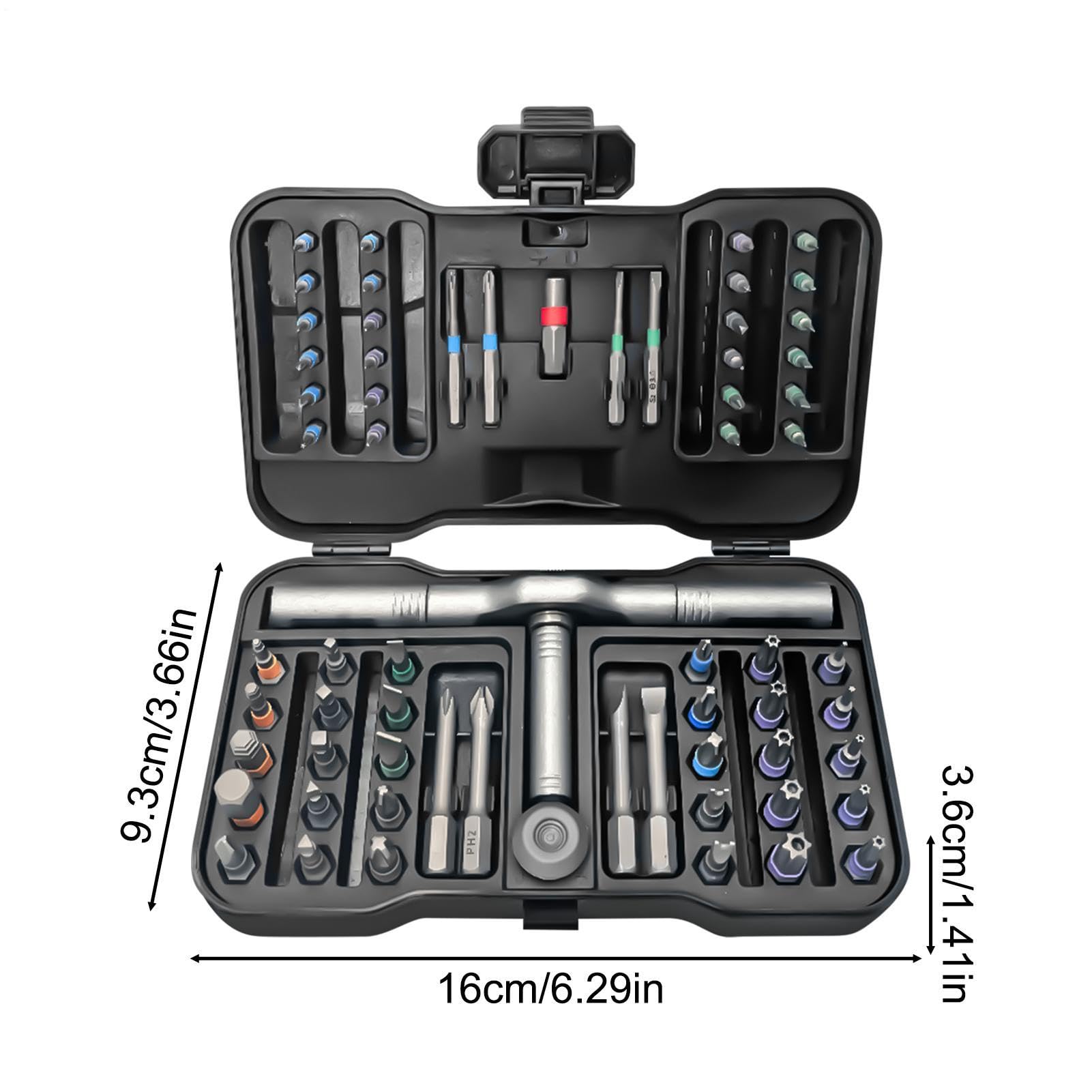 Set di Cacciaviti a Cricchetto Chiave Di Precisione Portatile | Set Cacciaviti a Cricchetto con per Orologio Occhiale Computer Mobile Elettrodomestico Auto Meccanico Elettricista