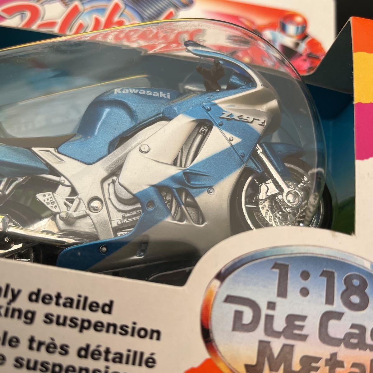 Amazon | 1/18 ZX-9R Ninja ダイキャストバイク マイスト忍者 ニンジャ