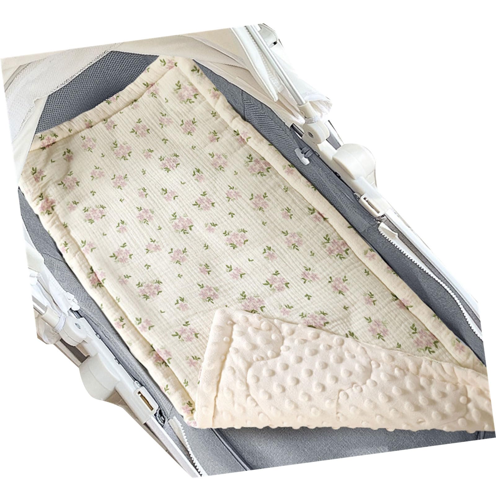 Kinderwagen-Matratze mit bedrucktem Muster, Kissen für Baby-Sitze, Sitzeinlage, Kleinkinderwagen, doppelseitiges Pad