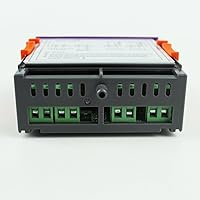 Vista 3 de Inkbird Termostato de control de temperatura ITC1000 Controlador de interruptor de temperatura digital de doble etapa Pantalla ℃ ℉ Relé