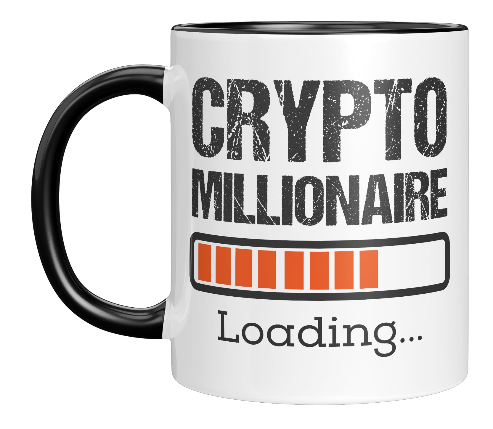 Taza divertida con texto | Crypto Millionaire Loading | Idea de regalo para  los amantes de las criptomonedas y entusiastas | Taza de café de 330 ml :  Amazon.es: Hogar y cocina