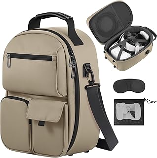 FOREGOER Carrying Case for Meta Quest 3/Oculus Quest 2, Hard Travel Storage Case Compatible with Meta Oculus Quest 2 Heads... Price In India