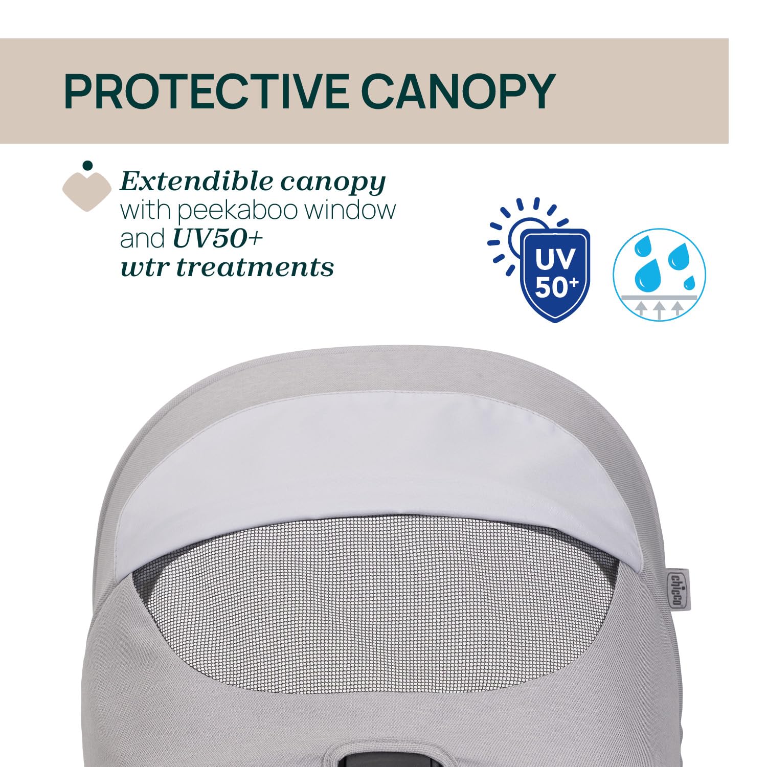 Chicco Cochecito Seety, Cochecito Ligero y Compacto De 0 Meses a 4 Años, Capacidad Máxima 22 kg, Cochecito Plegable,Respaldo Reclinable,Cierre Automático con 1 Movimiento, Capota Parasol y Cubrelluvia
