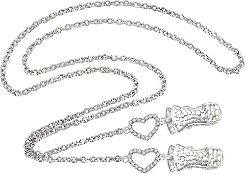 Soporte para lentes de ojos, correa de diamantes de imitación, cadena de cordón, gafas de sol, collares alrededor del cuello