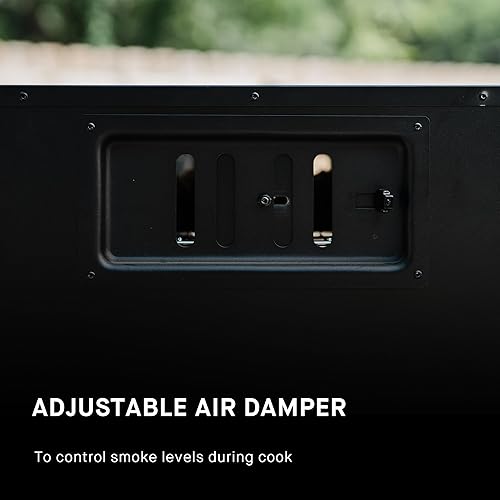 Vista 7 de Masterbuilt® Ahumador vertical ThermoTemp para barbacoa de gas propano de 40 pulgadas con control de temperatura analógico y 960 pulgadas cuadradas